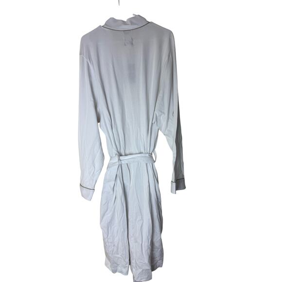 HUGO BOSS Men's Bathrobe - White, Size L - New with Tags - Picture 8 of 12